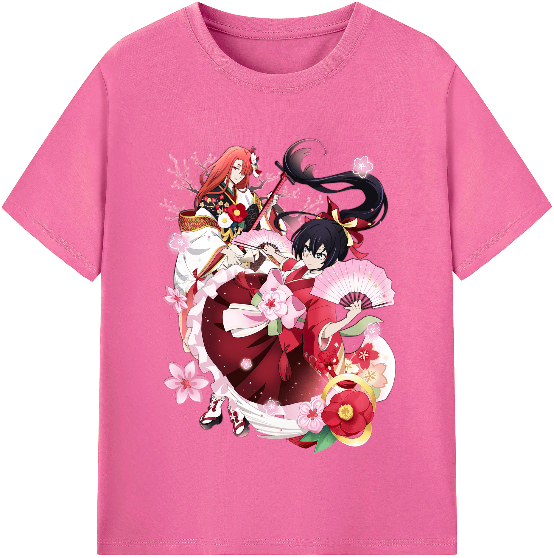 （画像用） 文豪ストレイドッグス Bungo Stray Dogs レディースカジュアルプリントTシャツ（綿100％）